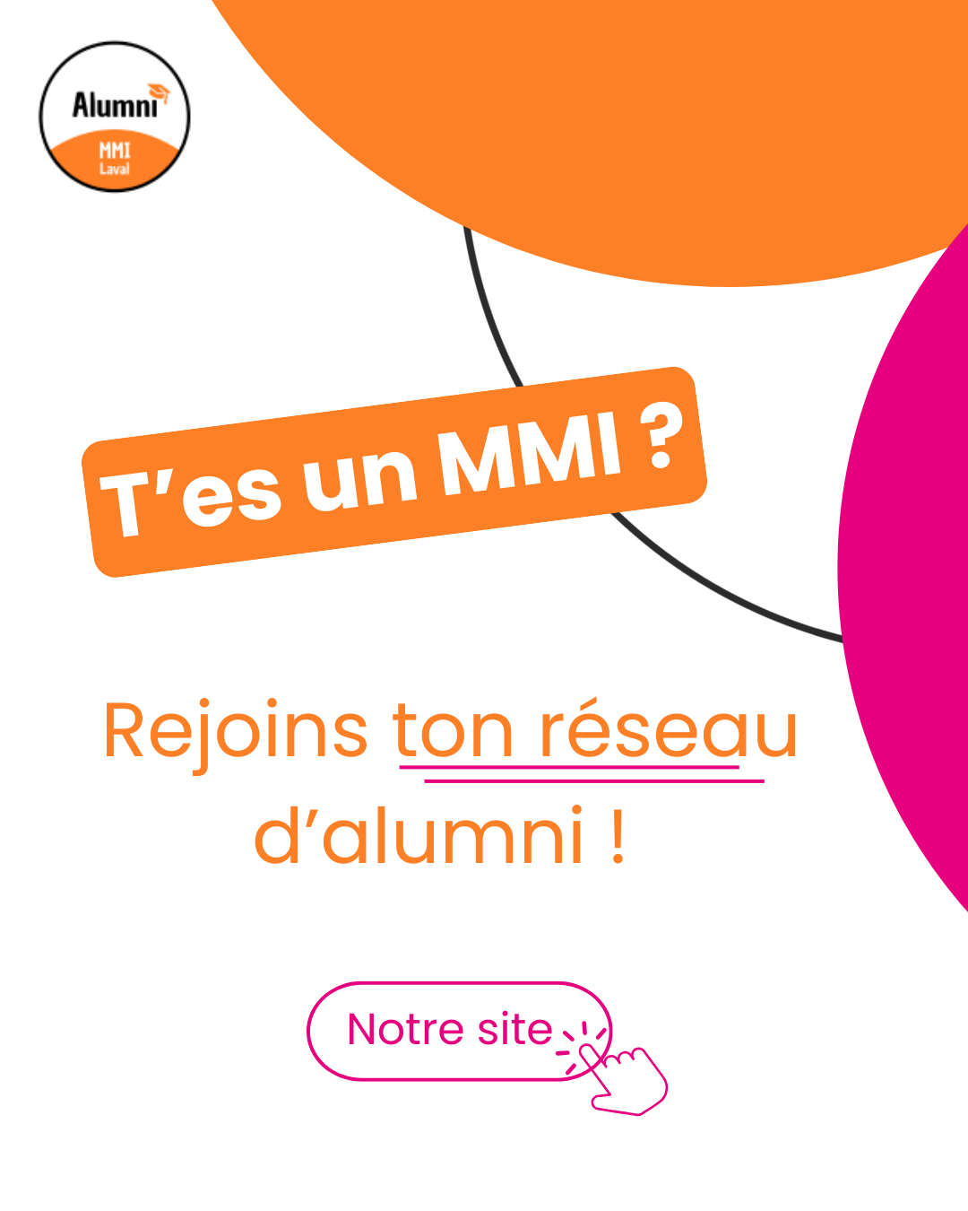 Posts réseaux sociaux Alumni